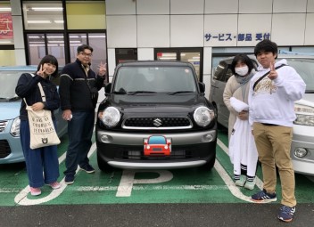 クロスビー MX ご納車おめでとうございます(*^^)v